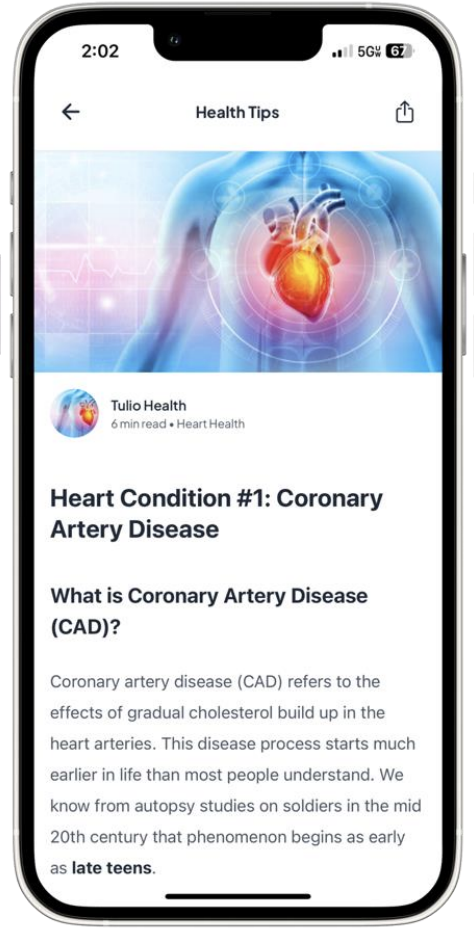 Individualized Health Content